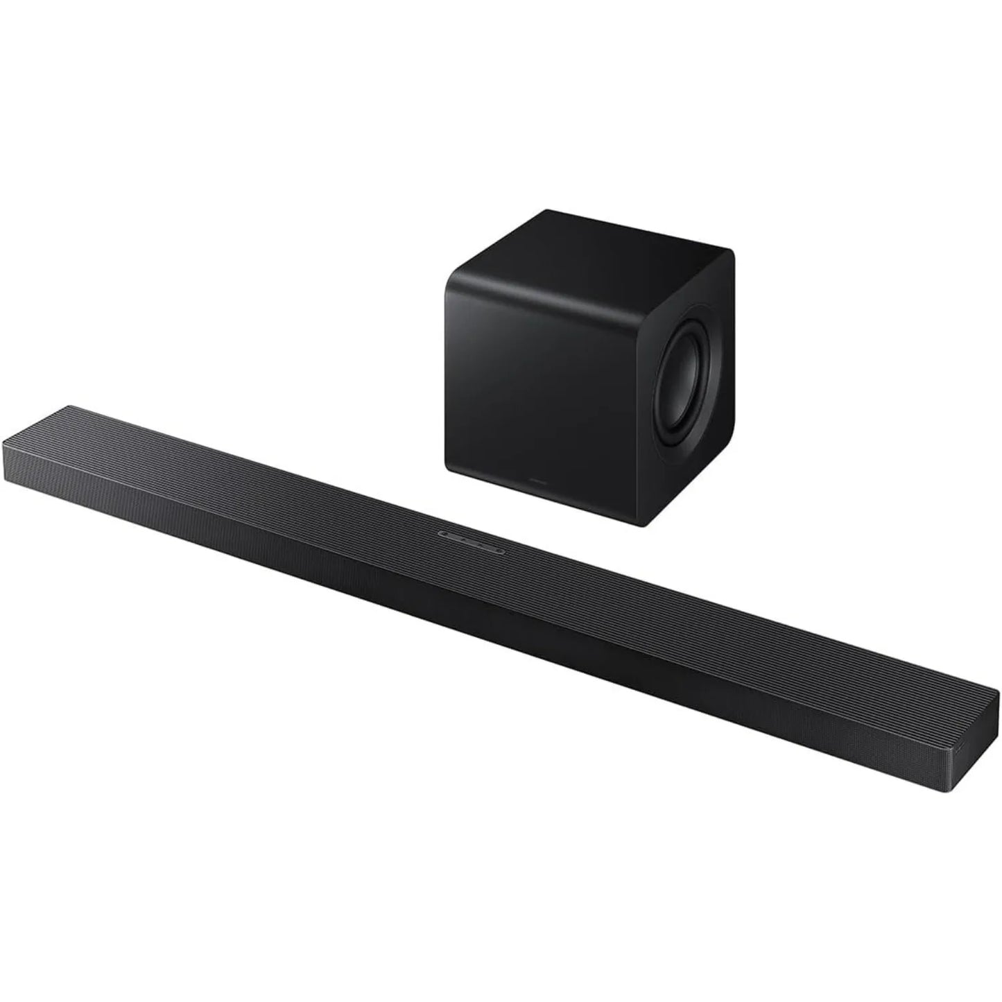 Samsung Q-Series 3.1.2ch Dolby Atmos Soundbar with Wireless Subwoofer, Q-Symphony, Black
