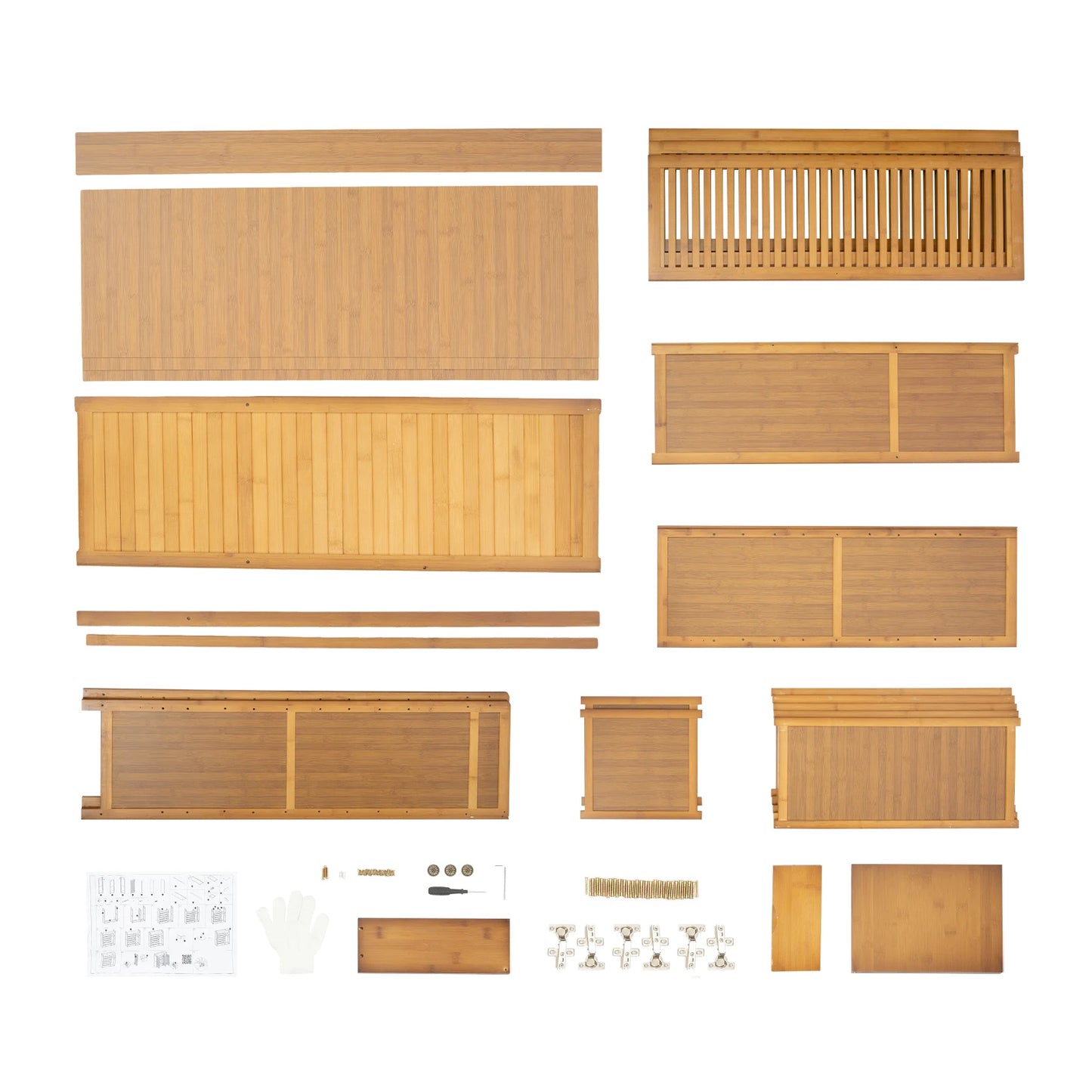 Wooden shoe cabinet Hallway shoe cabinet Shoe rack Storage cabinet Three-door seven-tier shoe rack