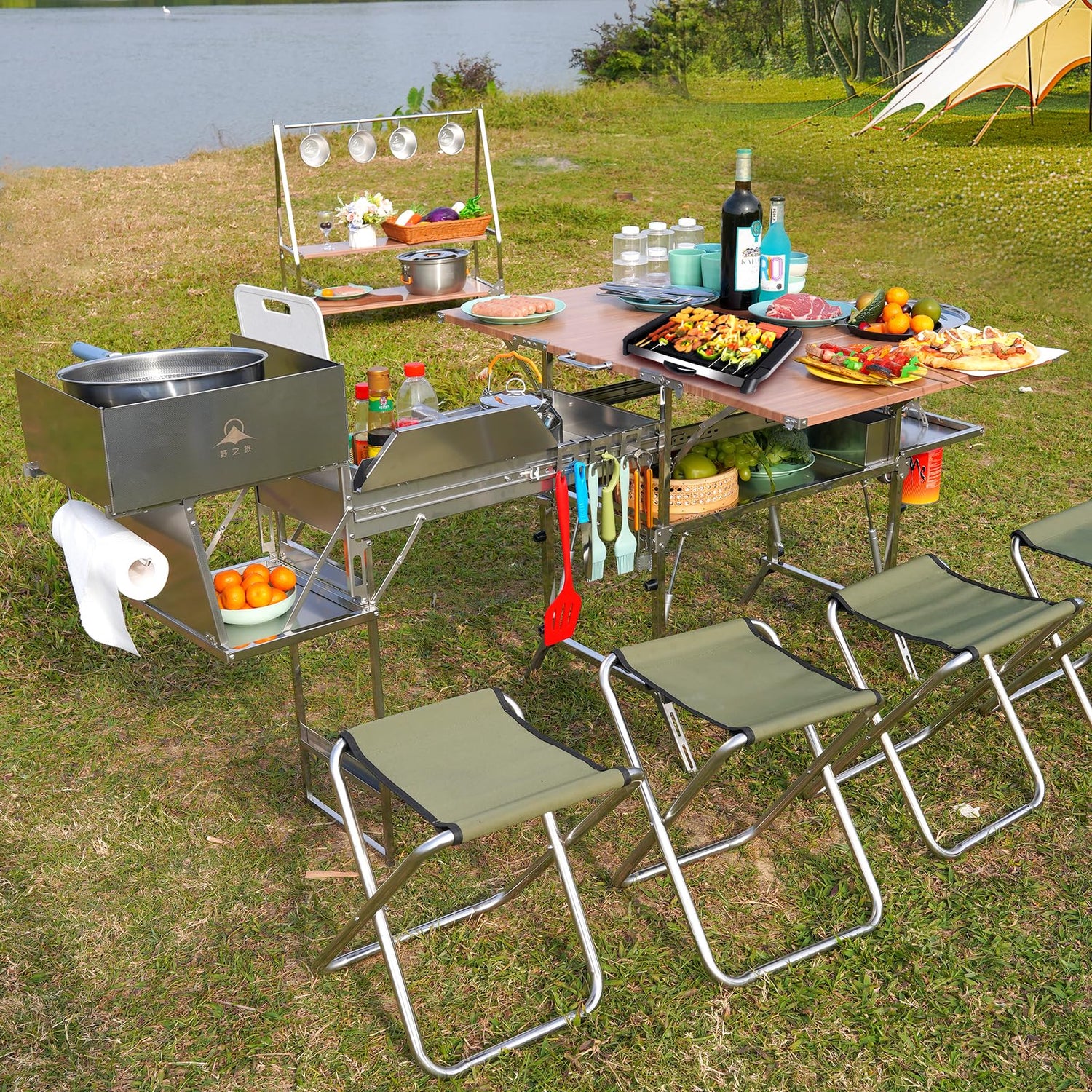 Outdoor Camping Kitchen