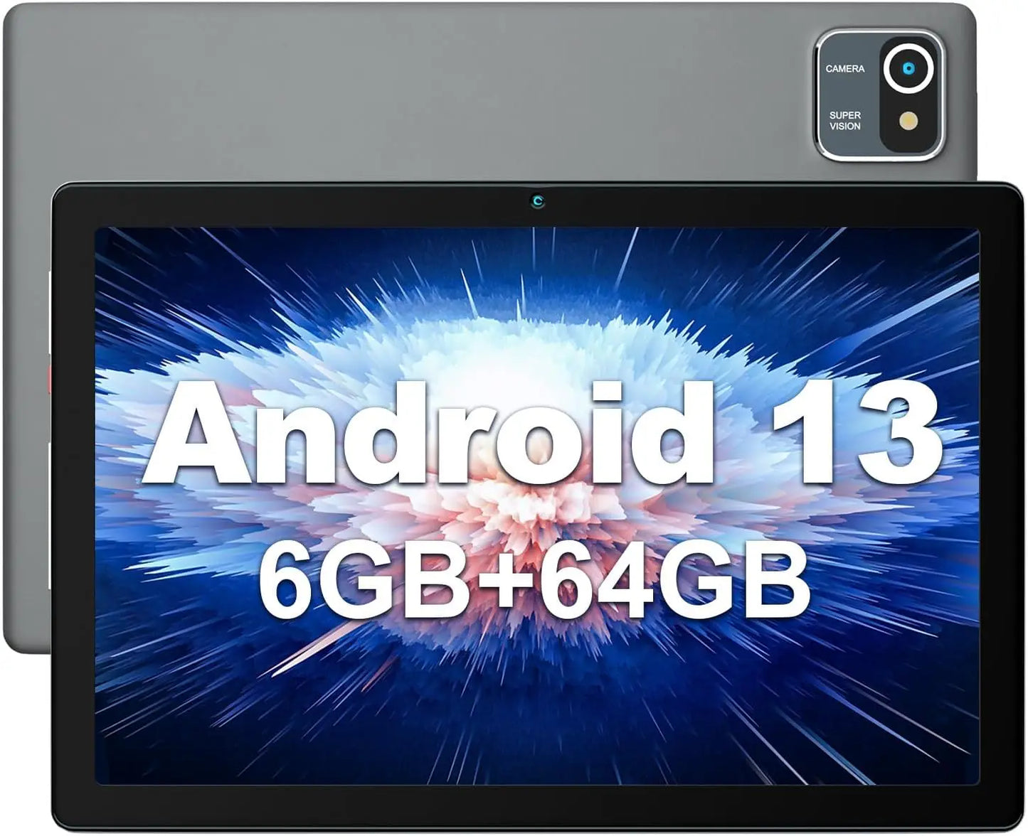 2025 NEW MB1001 Tablets 10.1" 1080P HD Display 2MP+5MP Camera 6GB RAM 64GB ROM 128GB Expandable 5000mAh Battery Android13 Pad PC