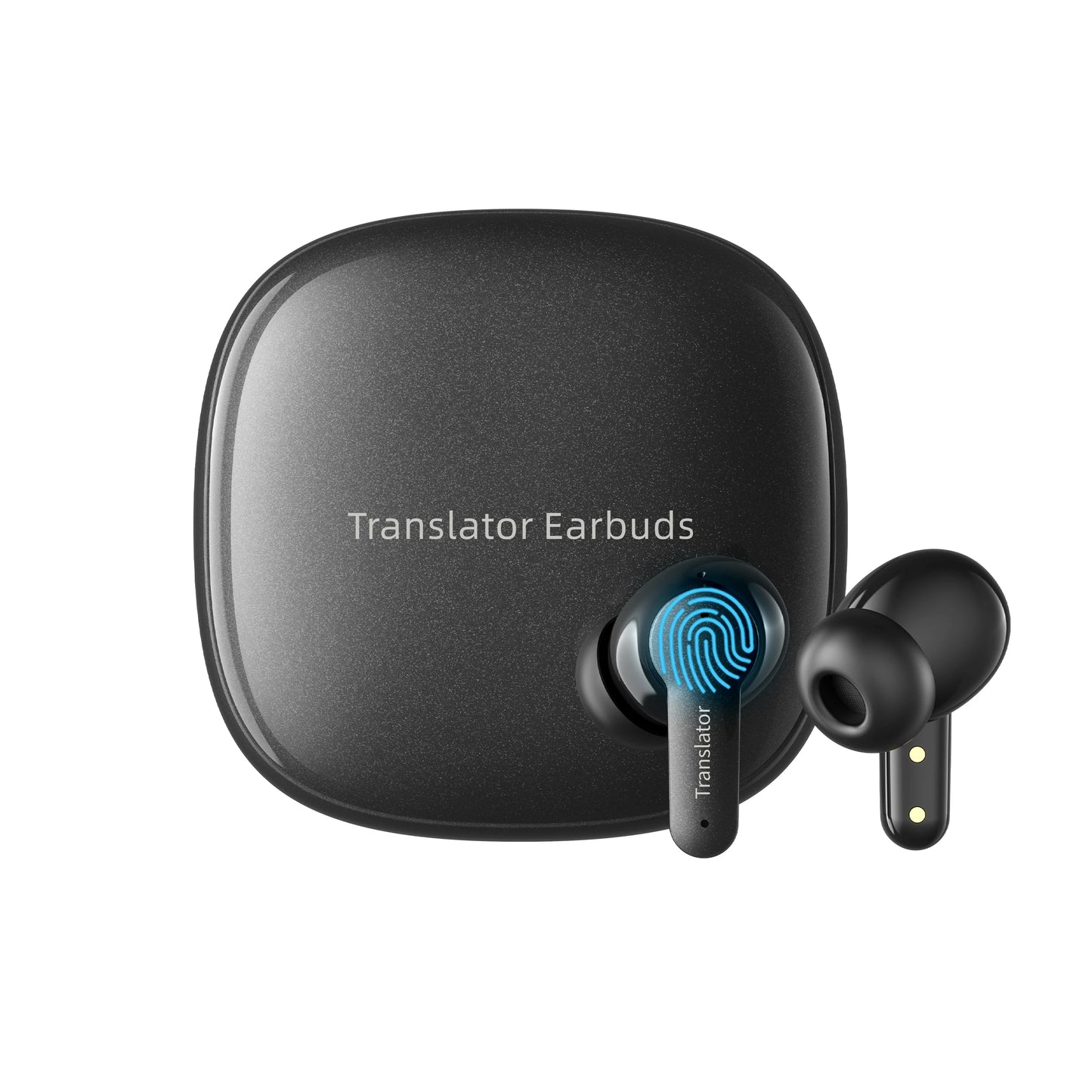 Wooask [M3] Translator Earbuds, Two-Way Offline Language Translator Device, 98% Accuracy ,NO WiFi Need,for Travel Business