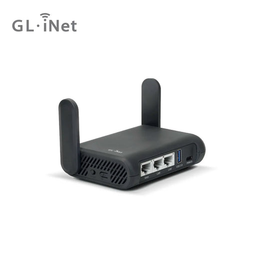GL.iNet Slate Plus (GL-A1300) Travel Router - VPN Encryption, Dual-Band Wi-Fi, Easy Hotel/Captive Portal Setup