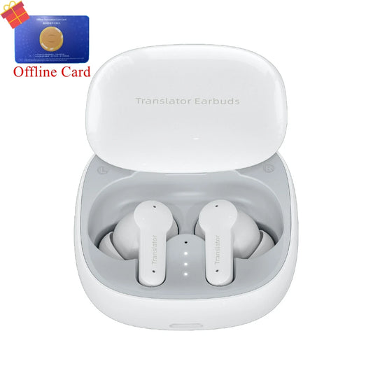 Wooask-M3 Translator Earbuds, Two-way Real Time Voice Translation Earphones,144 Languages with 11 Offline Packs, for Travel