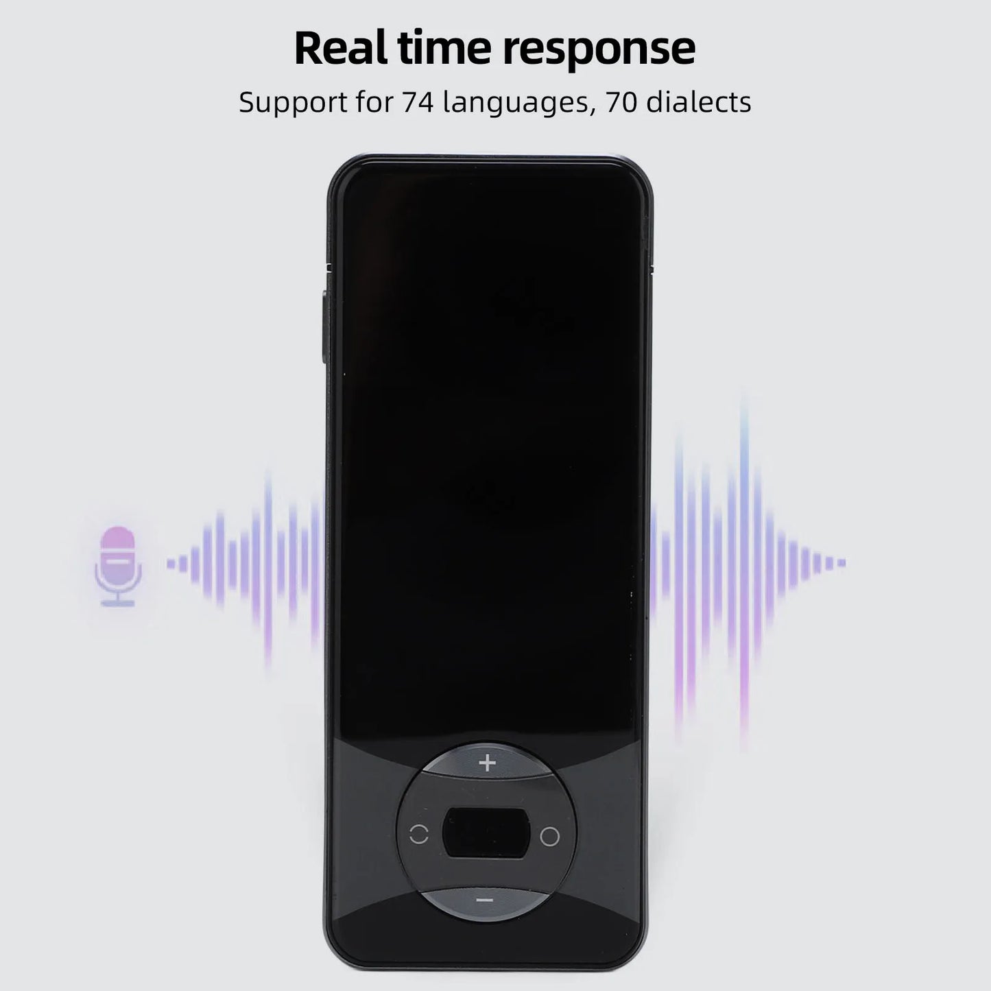 Language Translation Device Real Time 74 Languages Support 1GB  8GB ROM Language Translator with Mic and Speaker for Travel