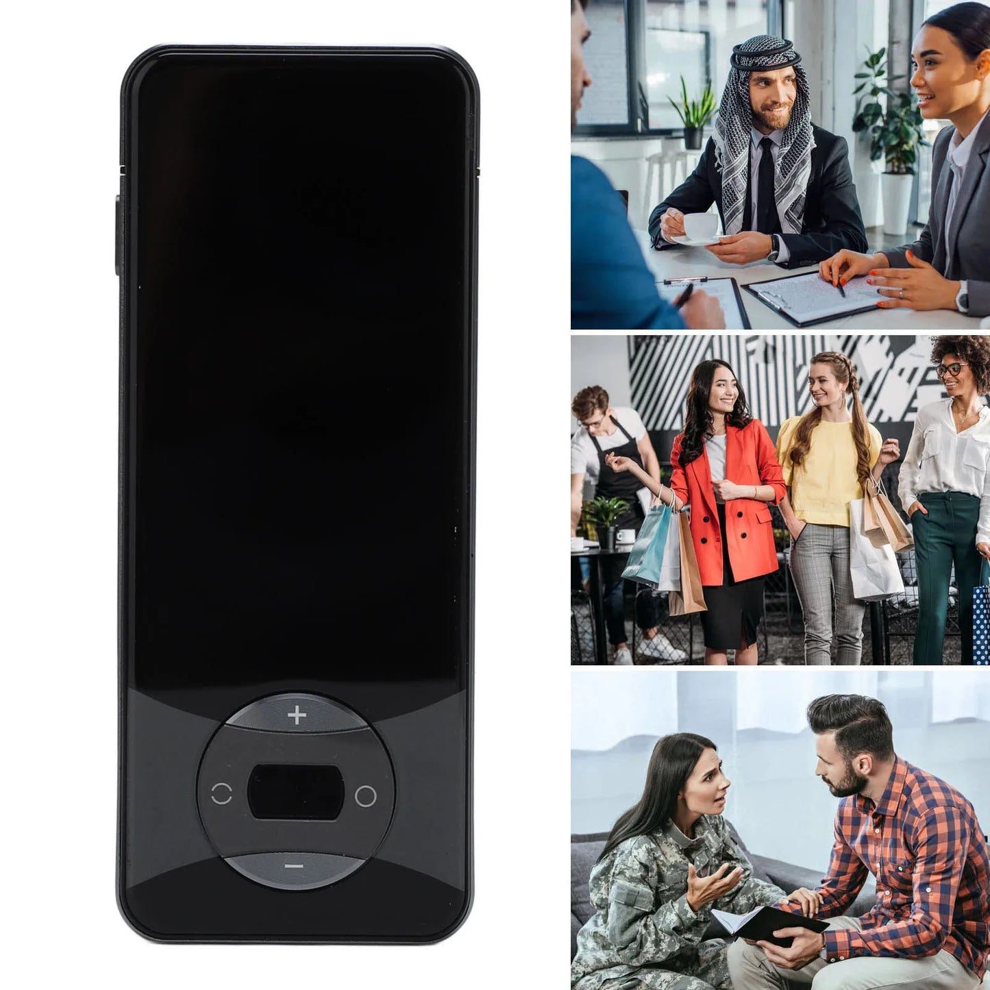 Language Translation Device Real Time 74 Languages Support 1GB  8GB ROM Language Translator with Mic and Speaker for Travel