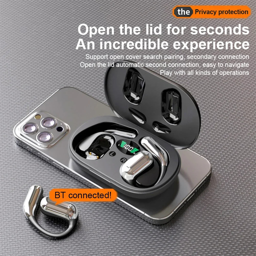 144 Languages AI Translator Earbuds Noise Cancelling Bluetooth Translation Headset Instant Translator Smart Voice Real Time