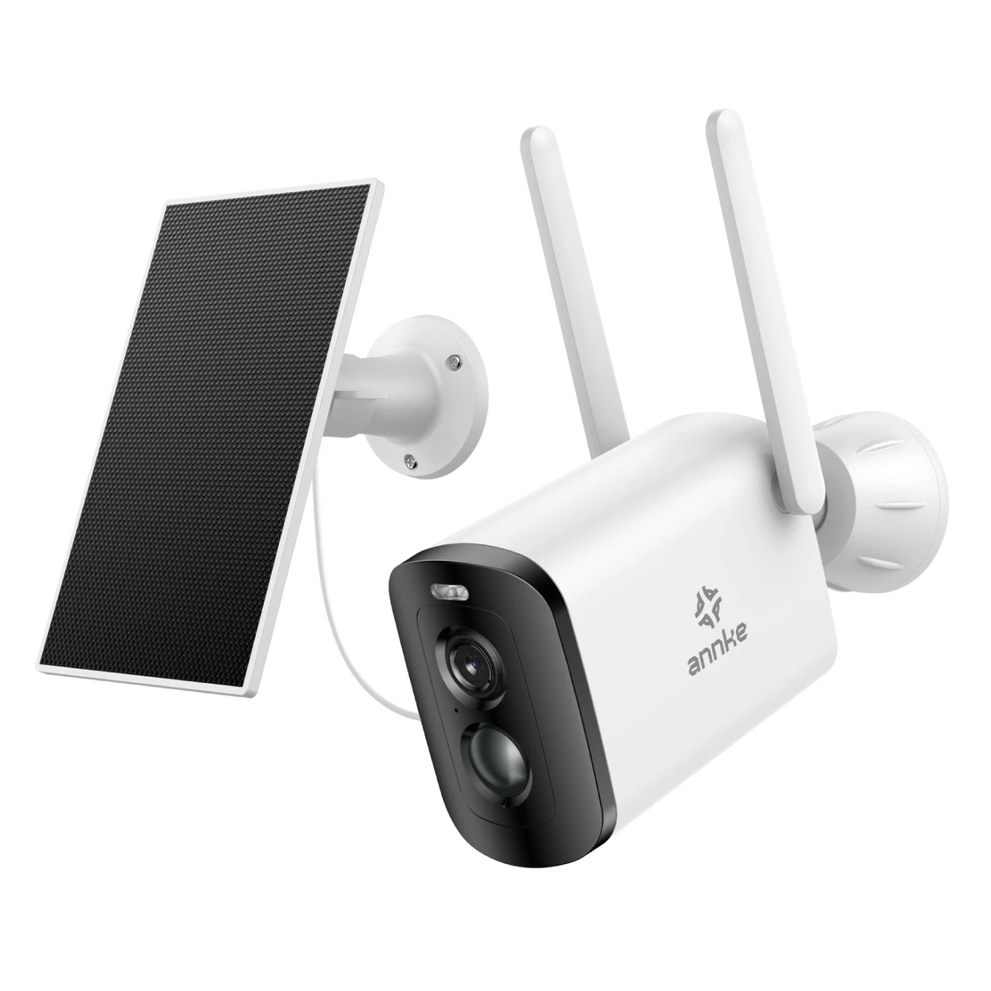 ANNKE H.264+ 4MP Wifi security camera Built-in battery wireless PT IP Camera Color Night Vision solar security camera outdoor
