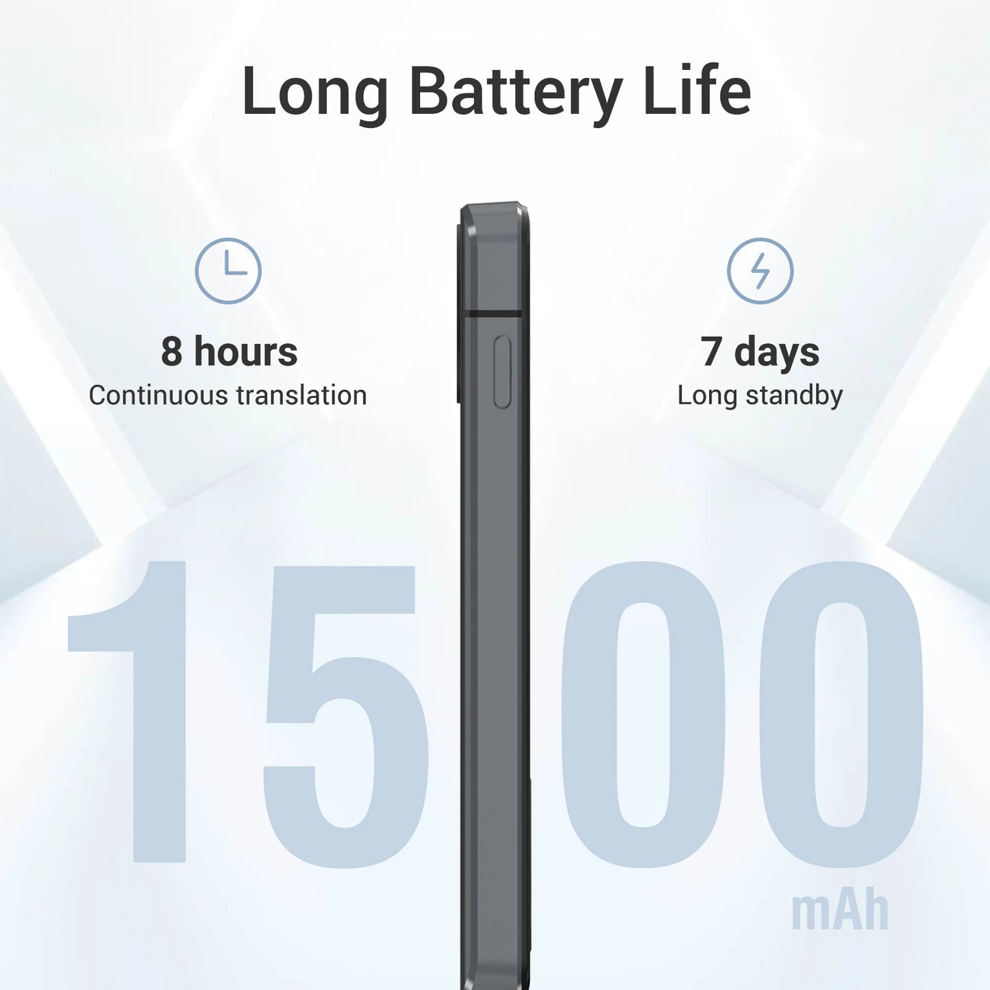 Wooask-W10 Smart Translator-144 Languages Voice Translation Device, Two-way Instant ,No WiFi for 16 Offline Languages,for Travel